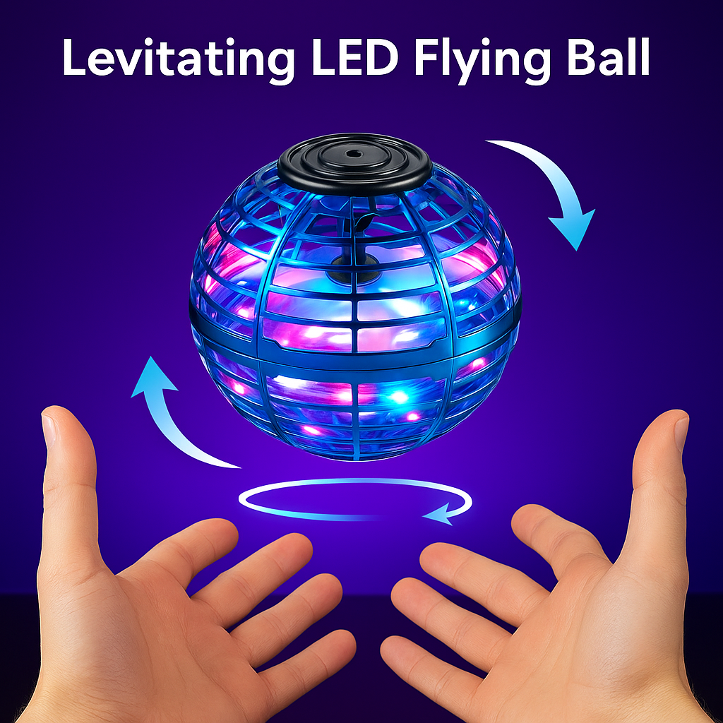 Flying Orb PRO – Balle Drone LED Boomerang